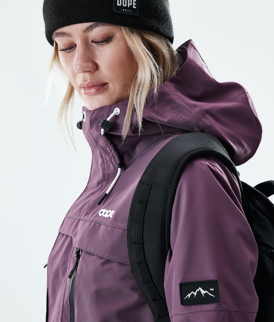 Dope Trekker W Skijacke Damen Lila | AJ0754263