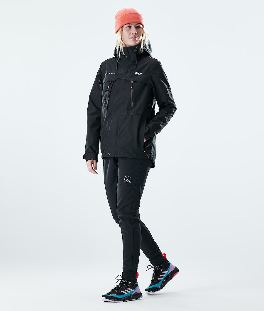 Dope Trekker W Skijacke Damen Schwarz | YK9183570
