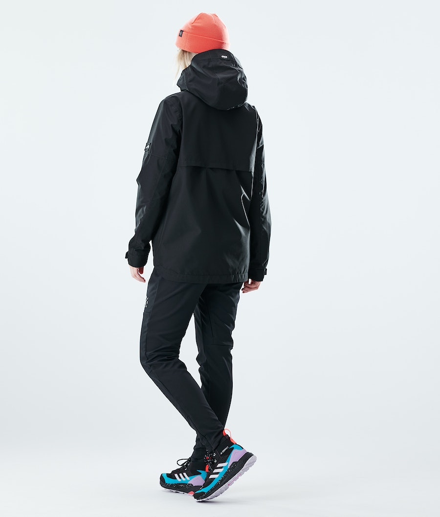 Dope Trekker W Skijacke Damen Schwarz | YK9183570
