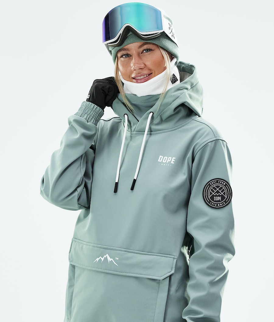 Dope Wylie Snowboardjacke Damen Grün | GO2154739