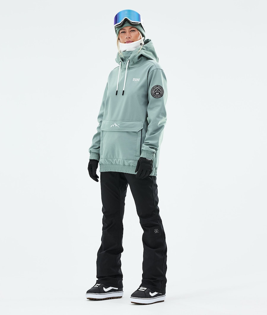 Dope Wylie Snowboardjacke Damen Grün | GO2154739