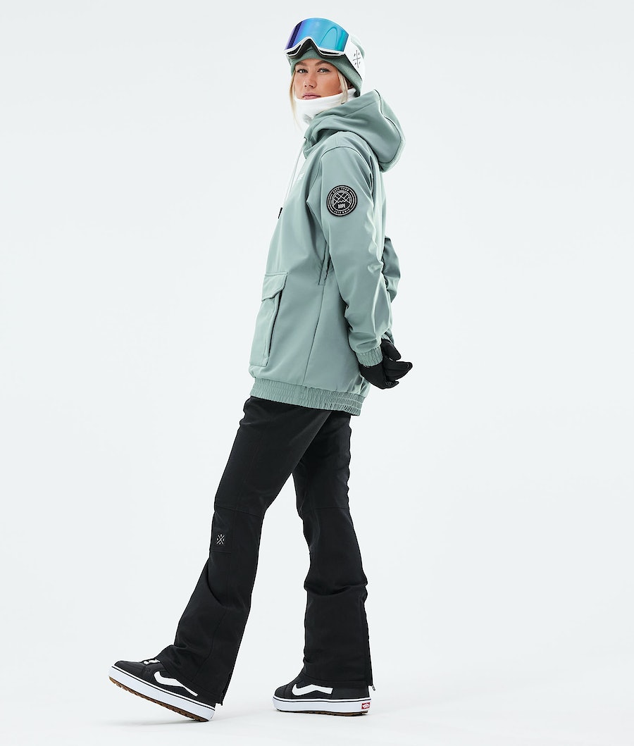 Dope Wylie Snowboardjacke Damen Grün | GO2154739