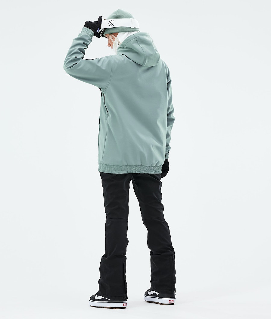 Dope Wylie Snowboardjacke Damen Grün | GO2154739