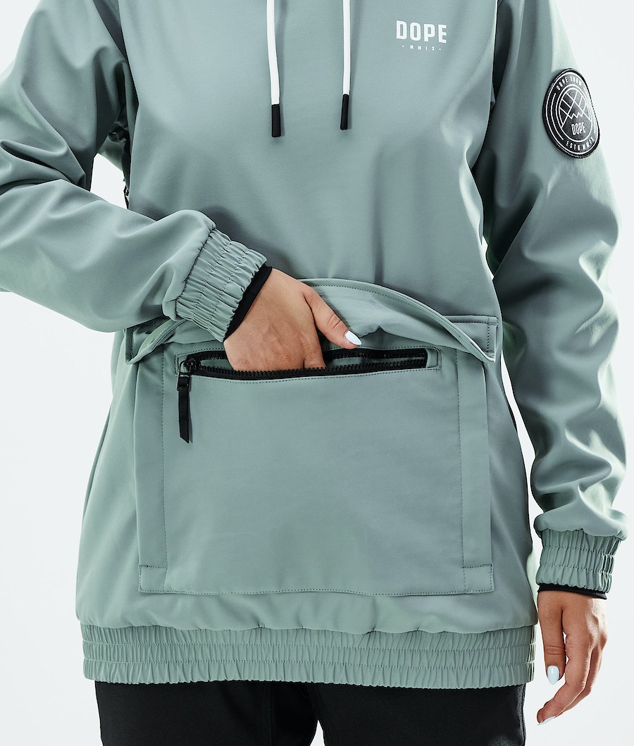 Dope Wylie Snowboardjacke Damen Grün | GO2154739