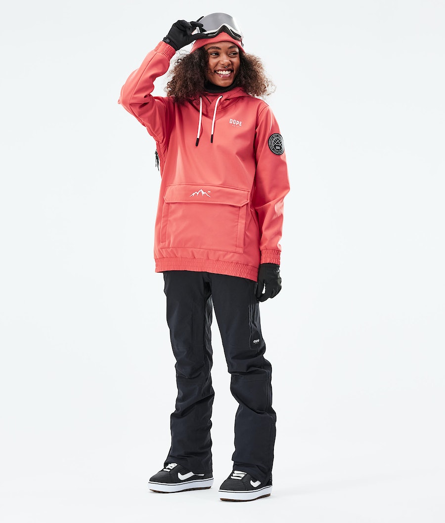 Dope Wylie Snowboardjacke Damen Koralle | EQ3680519
