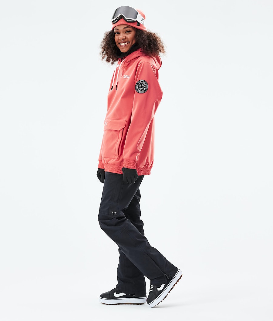 Dope Wylie Snowboardjacke Damen Koralle | EQ3680519