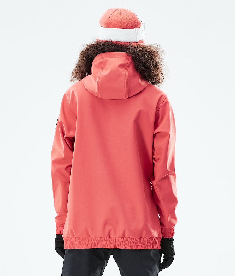 Dope Wylie Snowboardjacke Damen Koralle | EQ3680519