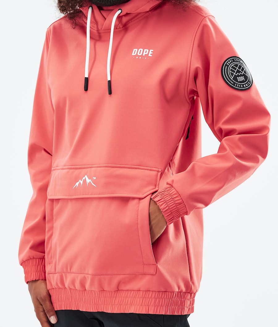 Dope Wylie Snowboardjacke Damen Koralle | EQ3680519