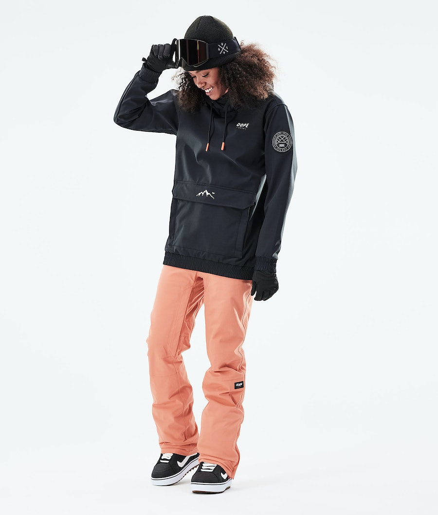 Dope Wylie Snowboardjacke Damen Schwarz | ER2708593