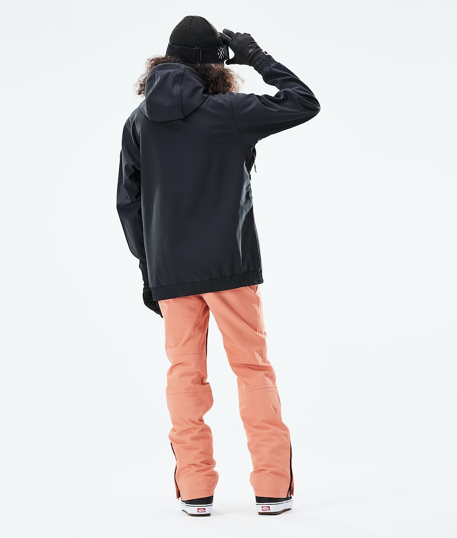 Dope Wylie Snowboardjacke Damen Schwarz | ER2708593