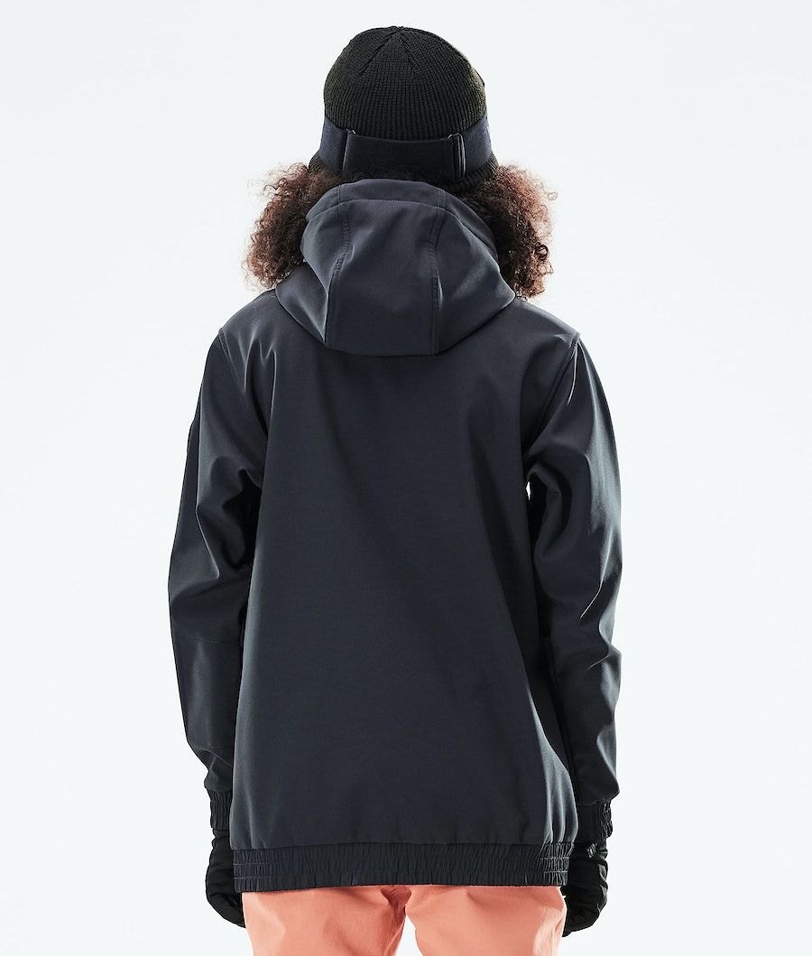 Dope Wylie Snowboardjacke Damen Schwarz | ER2708593