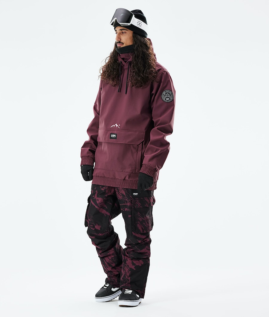 Dope Wylie Snowboardjacke Herren Bordeaux | GX6254798