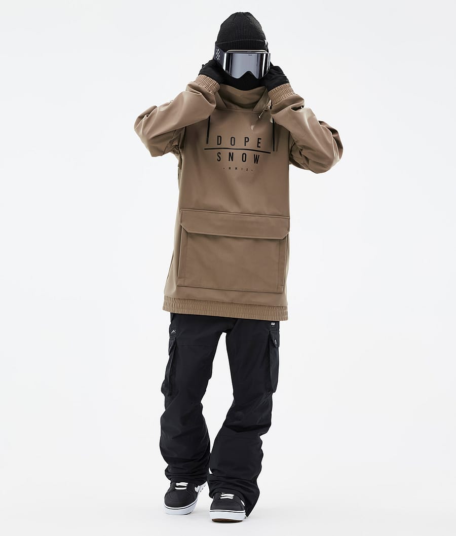Dope Wylie Snowboardjacke Herren Khaki | MT3942017