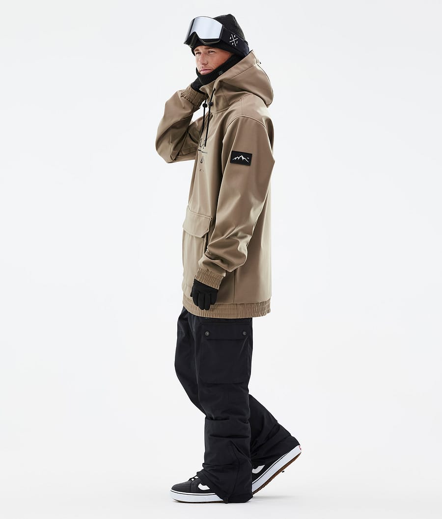 Dope Wylie Snowboardjacke Herren Khaki | MT3942017