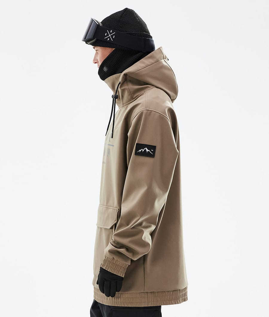 Dope Wylie Snowboardjacke Herren Khaki | MT3942017