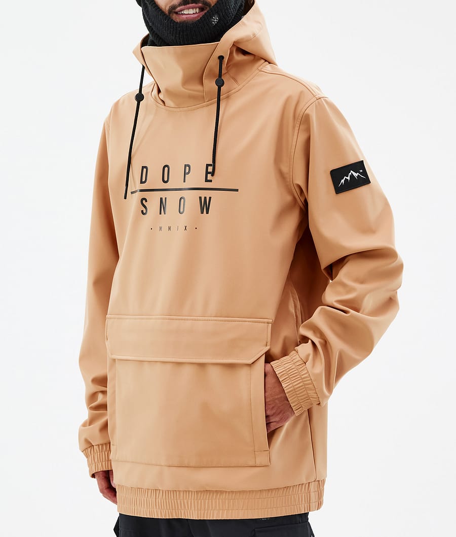Dope Wylie Snowboardjacke Herren Khaki Gelb | KS6459270