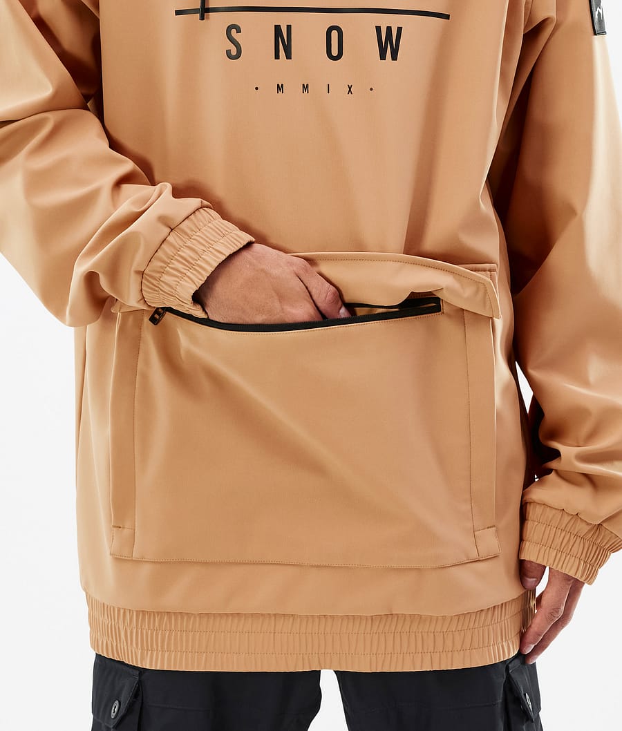 Dope Wylie Snowboardjacke Herren Khaki Gelb | KS6459270