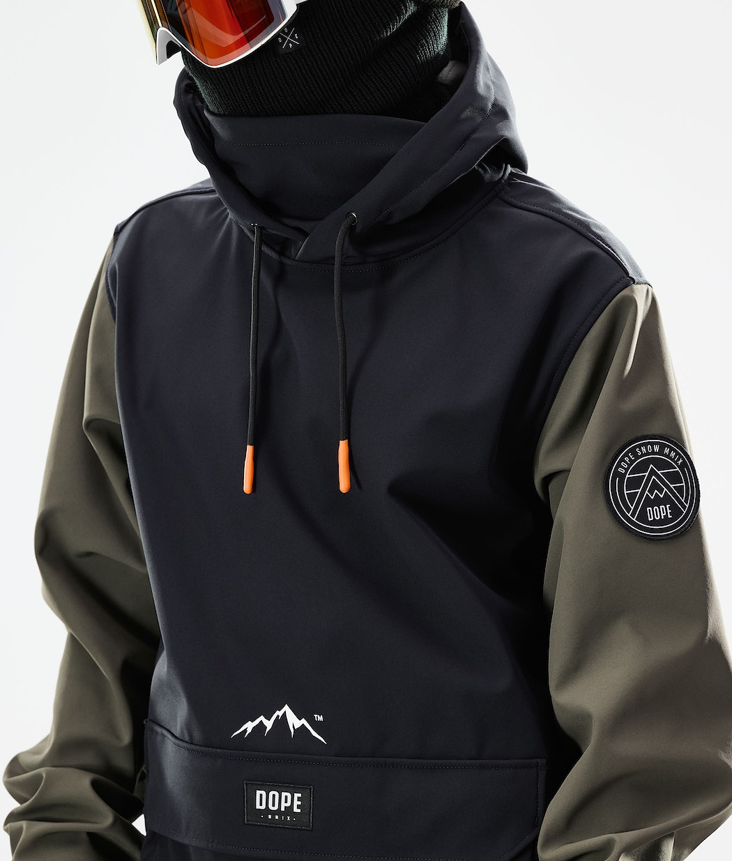 Dope Wylie Snowboardjacke Herren Schwarz Olivgrün Grün | GZ1968437