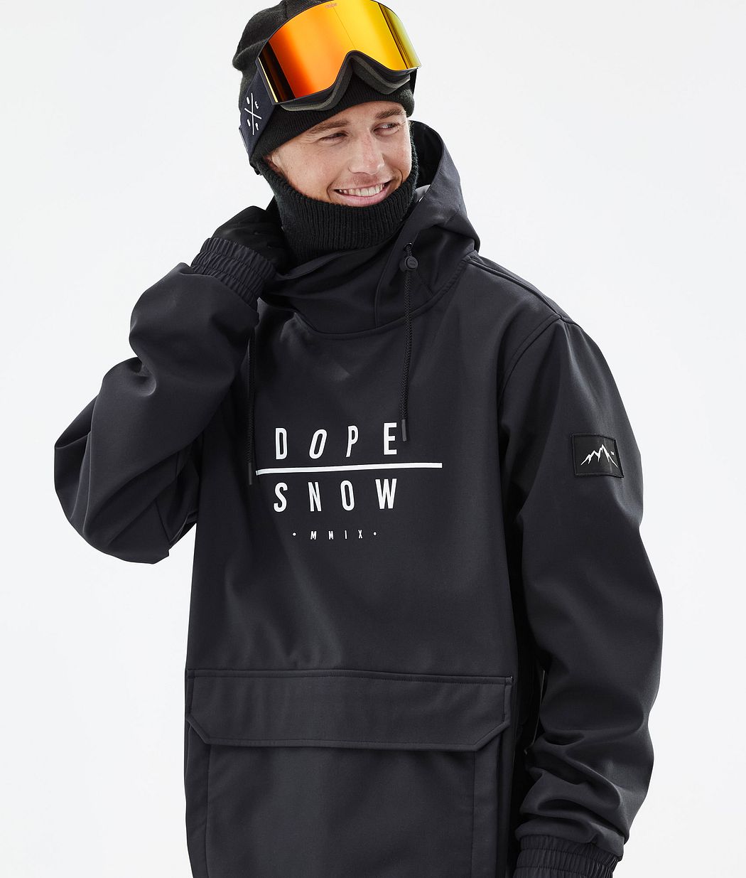 Dope Wylie Snowboardjacke Herren Schwarz | MU0719326