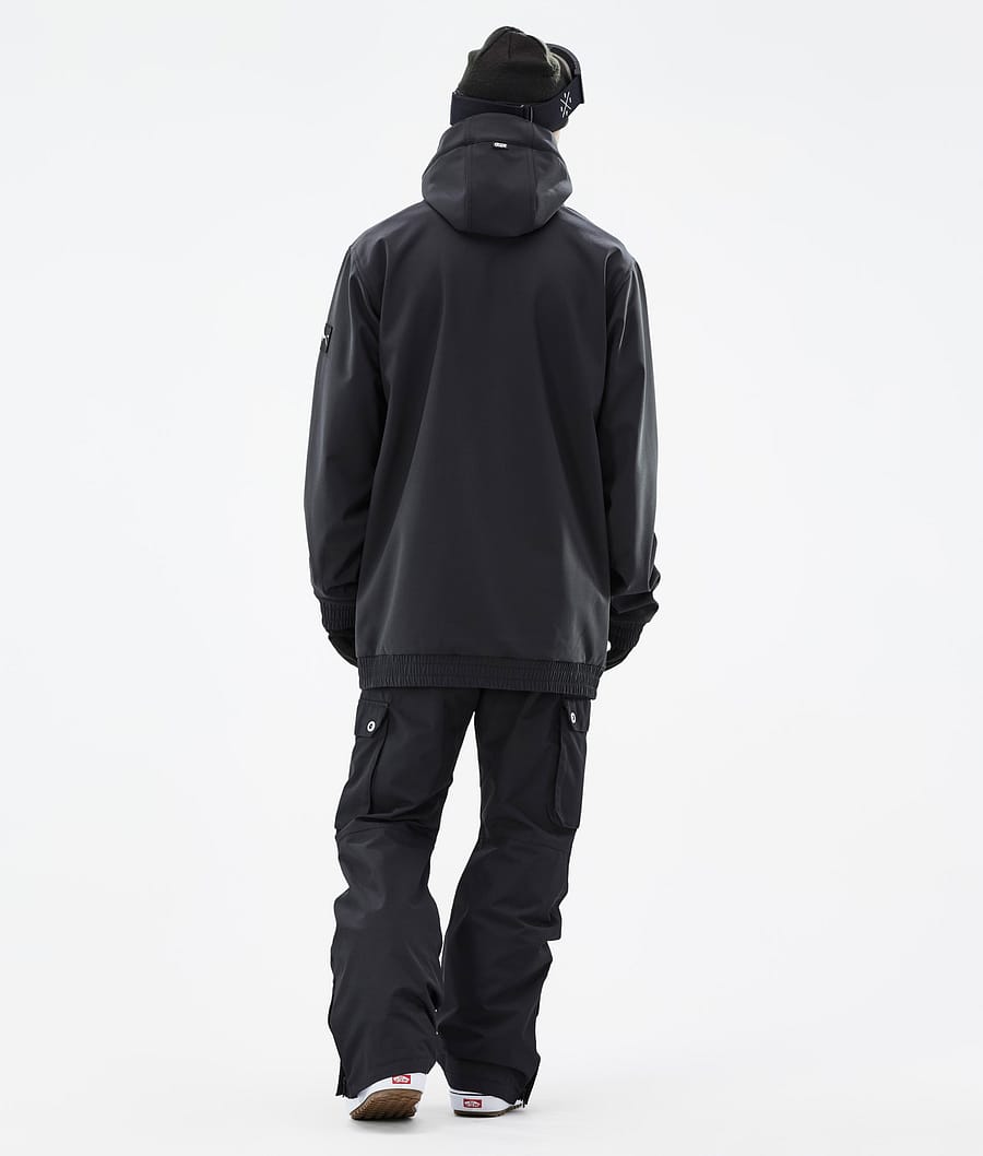 Dope Wylie Snowboardjacke Herren Schwarz | MU0719326