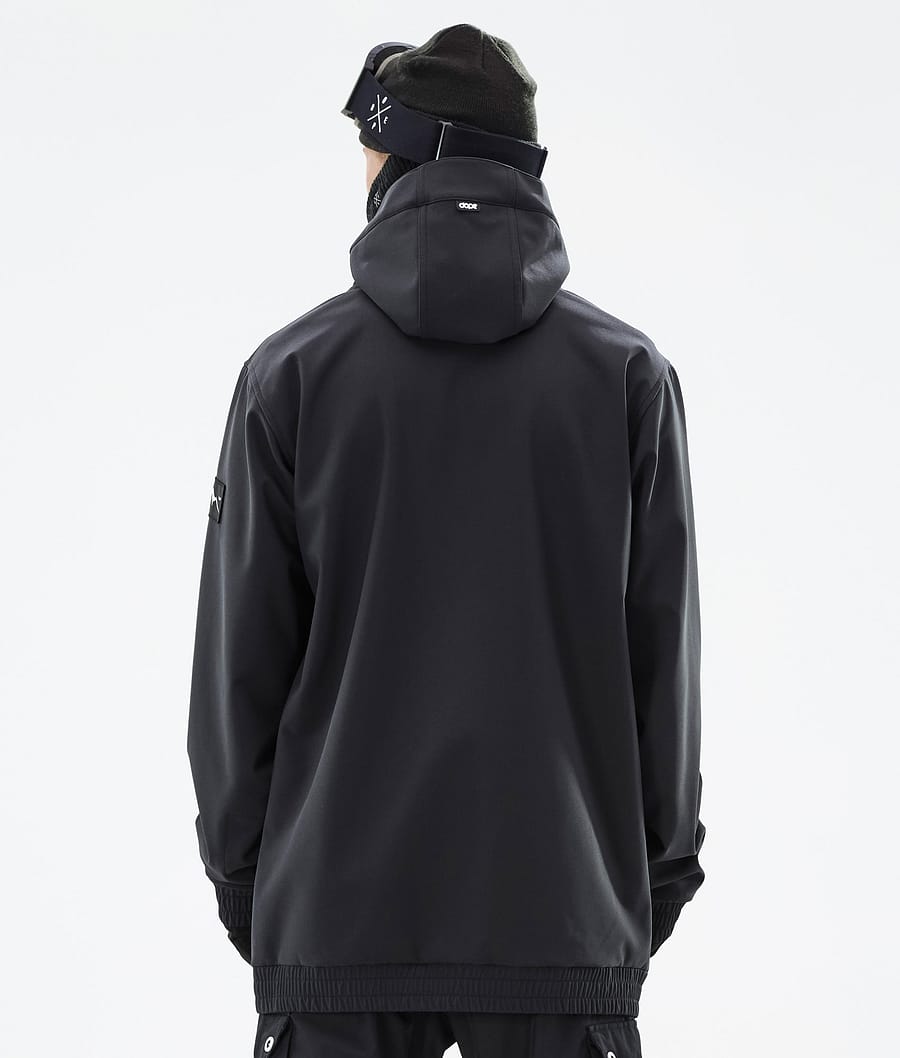 Dope Wylie Snowboardjacke Herren Schwarz | MU0719326
