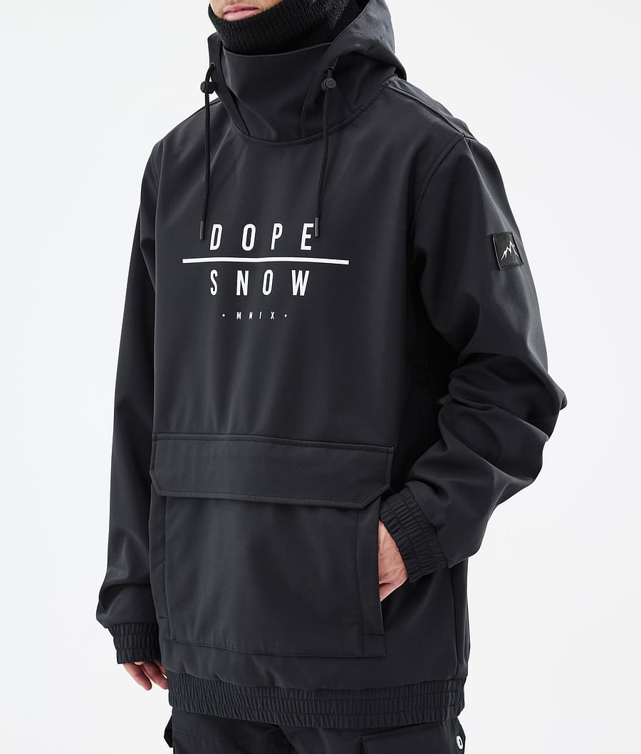 Dope Wylie Snowboardjacke Herren Schwarz | MU0719326