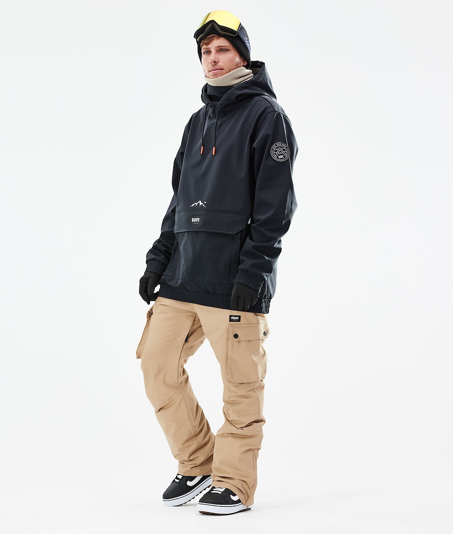 Dope Wylie Snowboardjacke Herren Schwarz | OP8349670