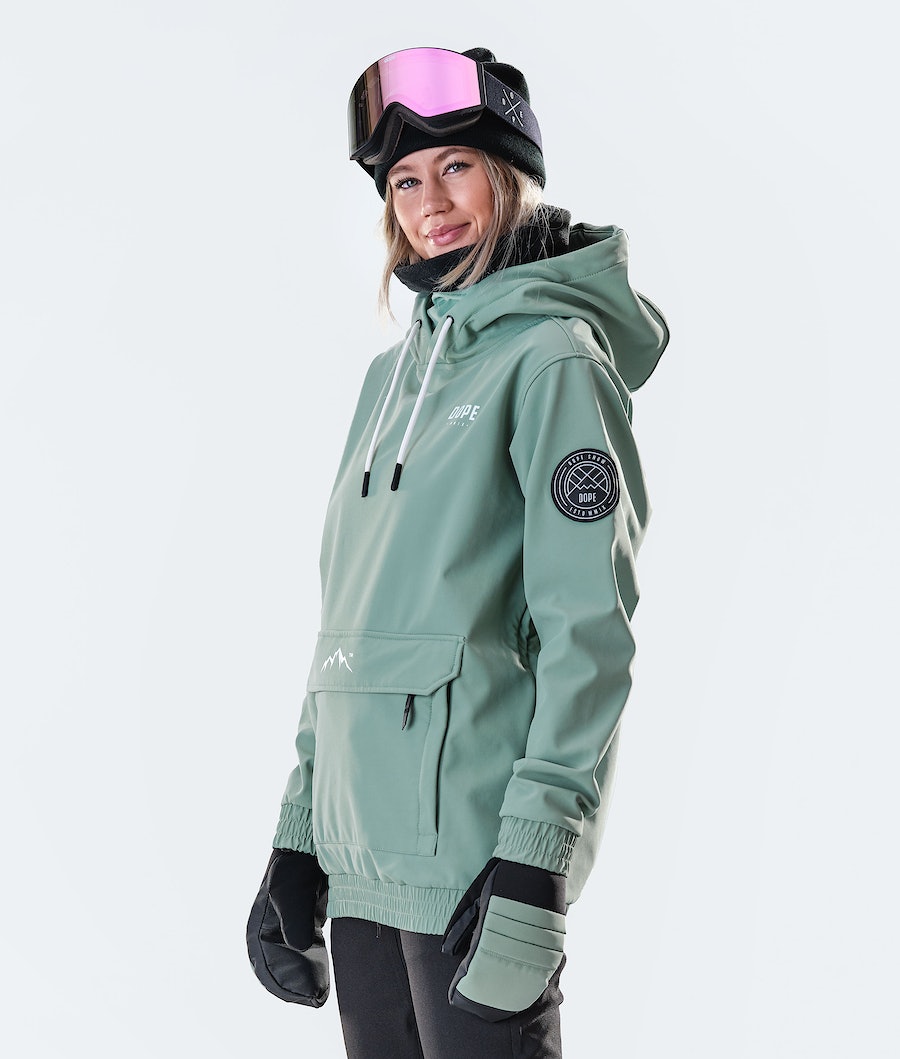 Dope Wylie W 10k Snowboardjacke Damen Grün | ZI8543102