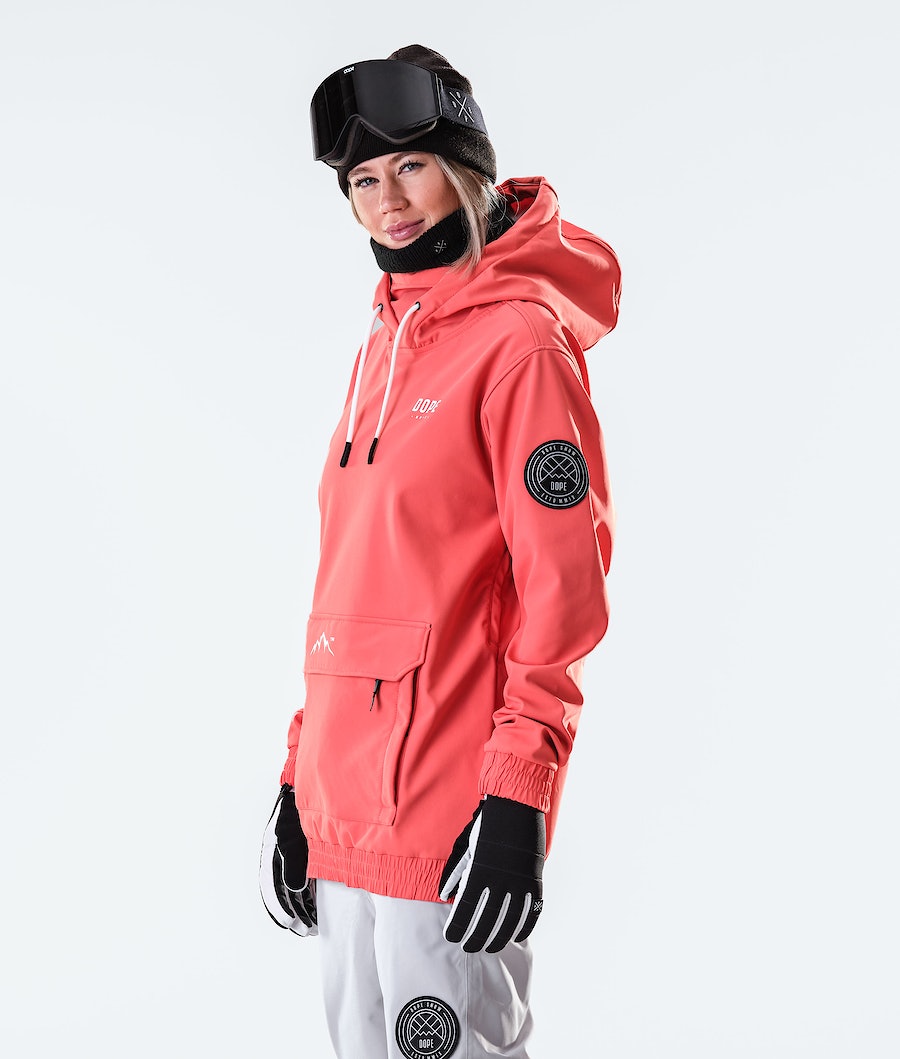 Dope Wylie W 10k Snowboardjacke Damen Koralle | TB9816345