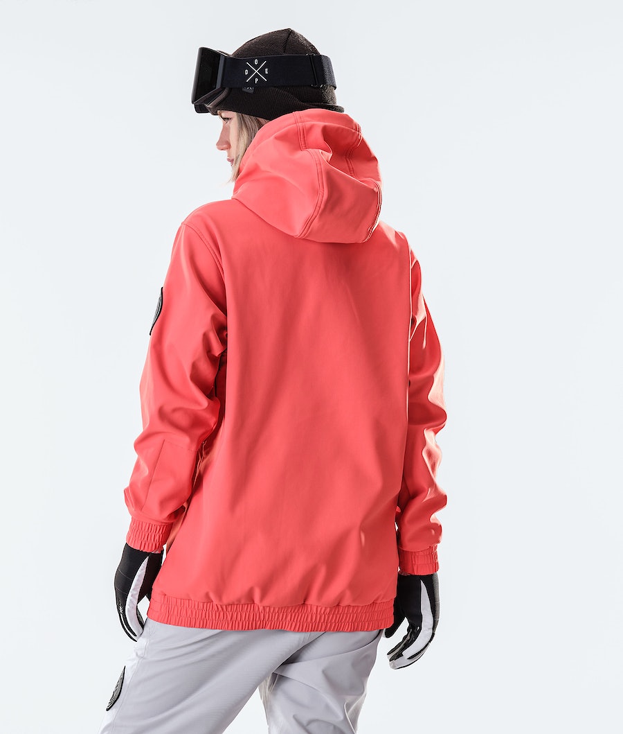 Dope Wylie W 10k Snowboardjacke Damen Koralle | TB9816345