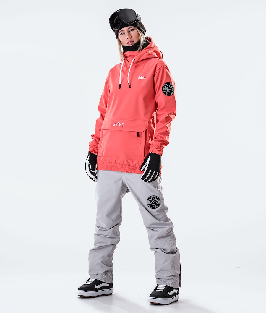 Dope Wylie W 10k Snowboardjacke Damen Koralle | TB9816345