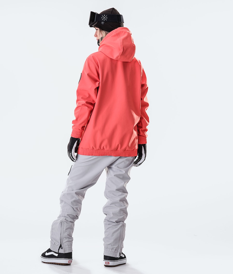 Dope Wylie W 10k Snowboardjacke Damen Koralle | TB9816345