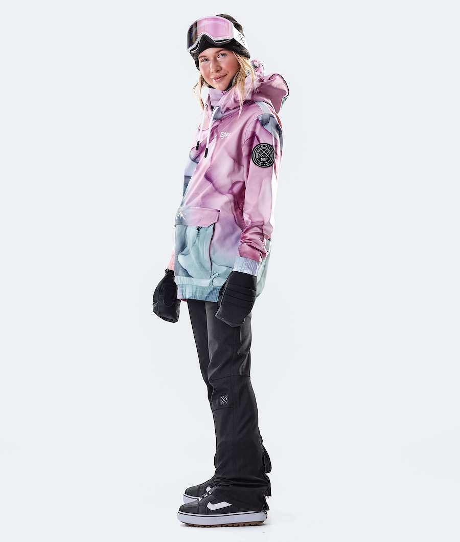 Dope Wylie W 10k Snowboardjacke Damen Mehrfarbig Rosa | OP2149867