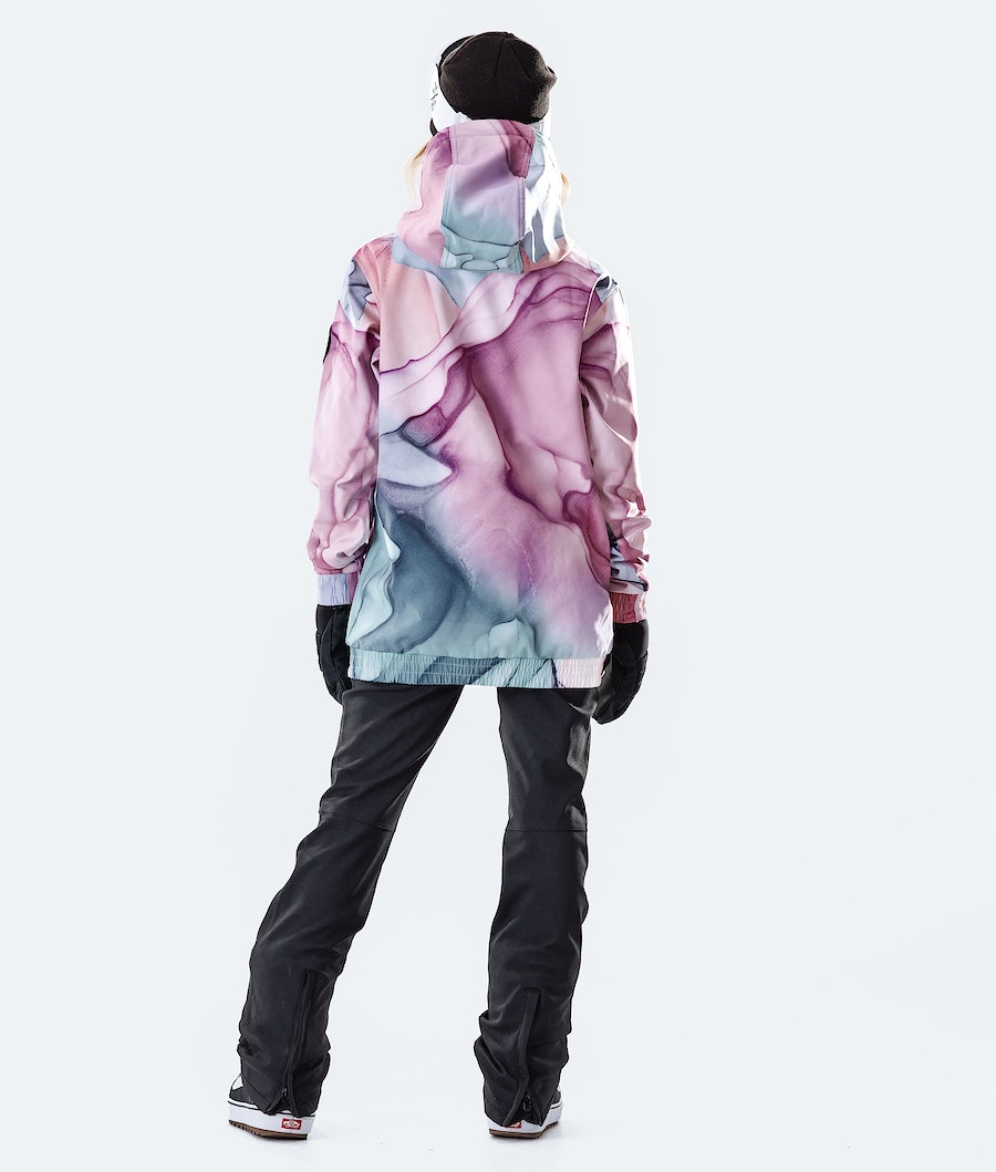 Dope Wylie W 10k Snowboardjacke Damen Mehrfarbig Rosa | OP2149867