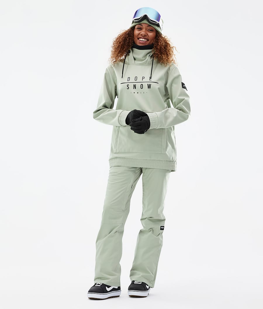 Dope Wylie W Snowboardjacke Damen Grün | OP5873204