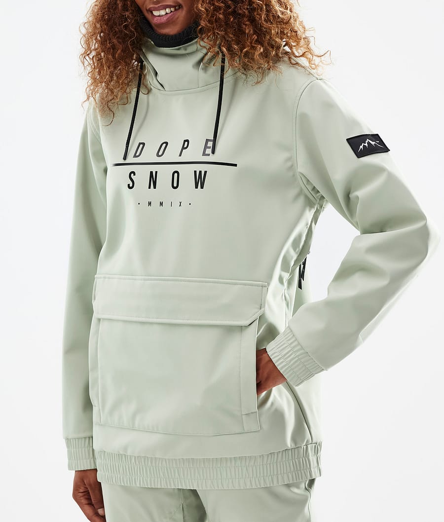 Dope Wylie W Snowboardjacke Damen Grün | OP5873204