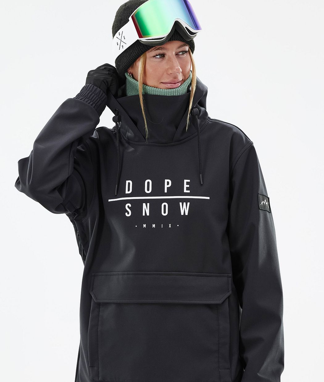 Dope Wylie W Snowboardjacke Damen Schwarz | NK7405381
