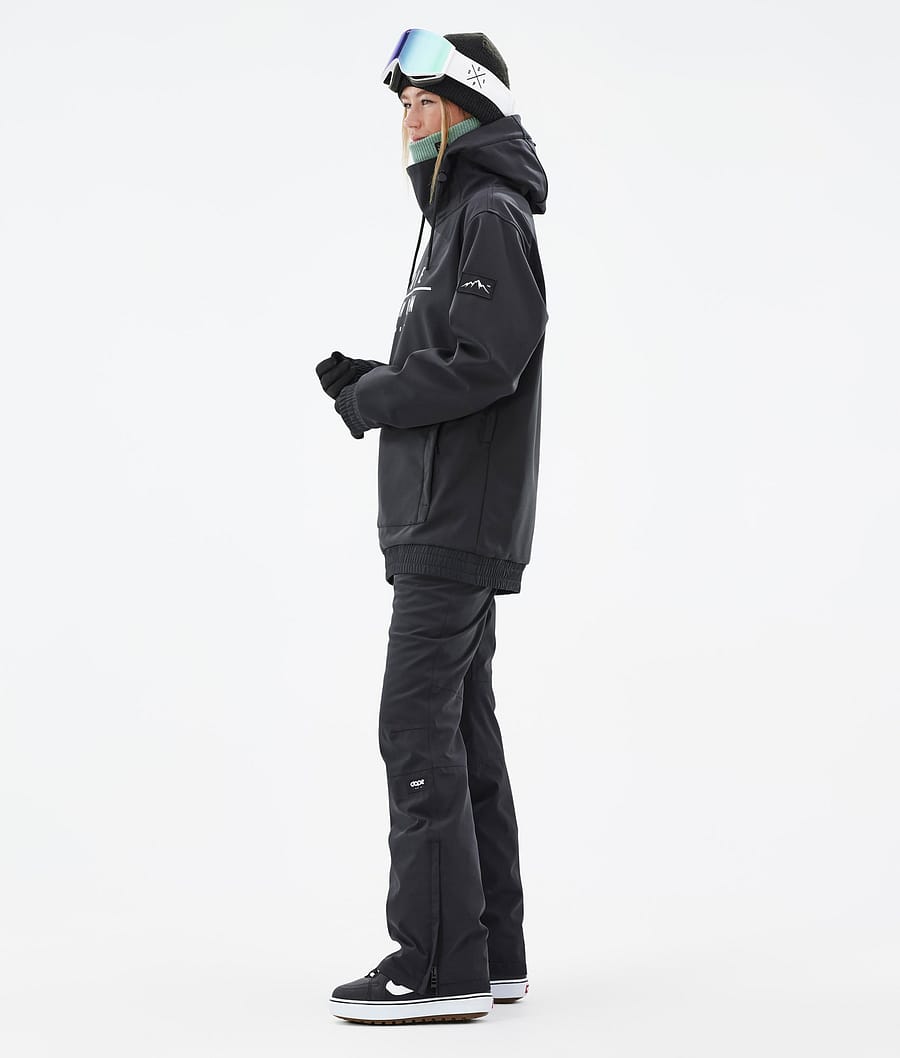Dope Wylie W Snowboardjacke Damen Schwarz | NK7405381