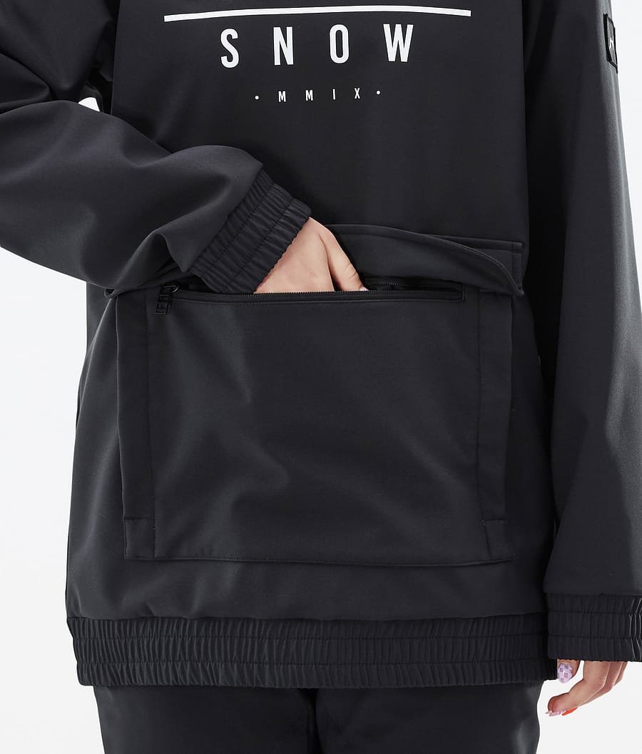 Dope Wylie W Snowboardjacke Damen Schwarz | NK7405381