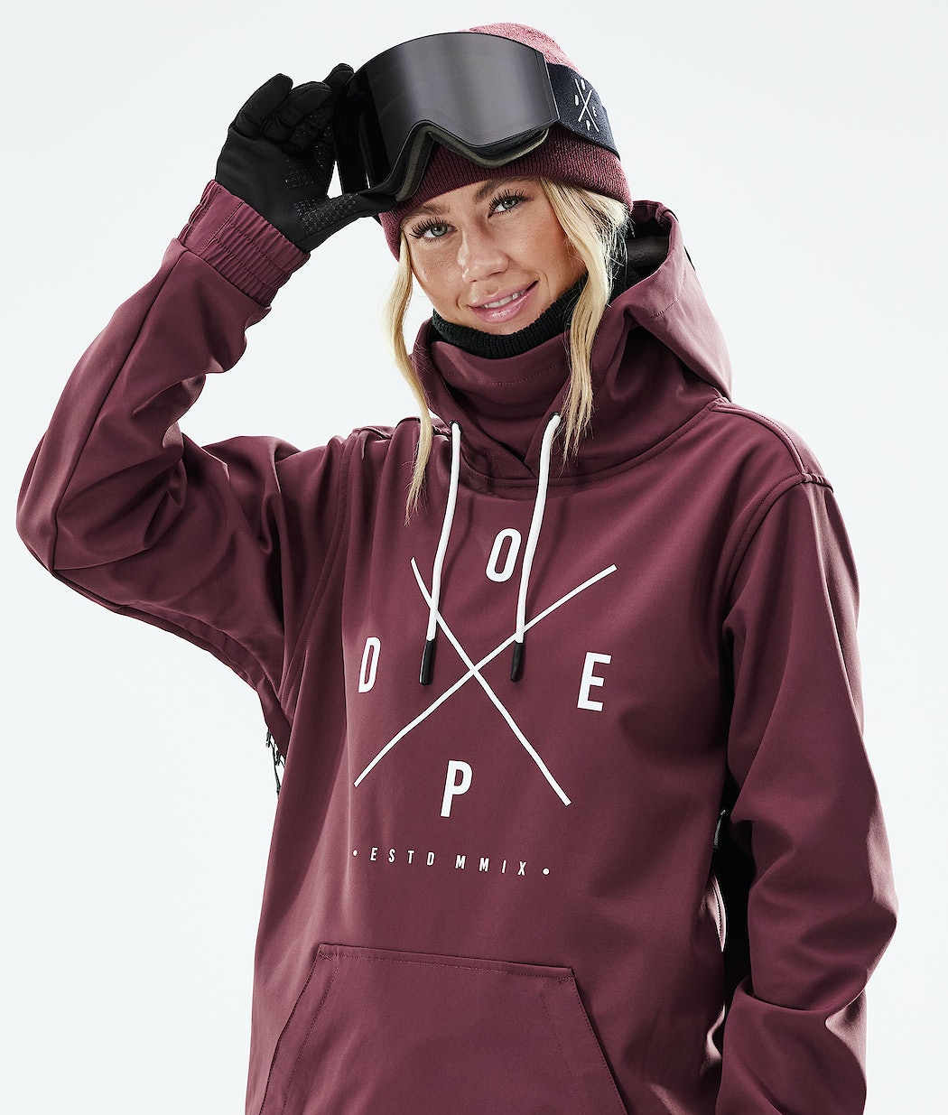 Dope Yeti 2021 Snowboardjacke Damen Bordeaux | GO5492361