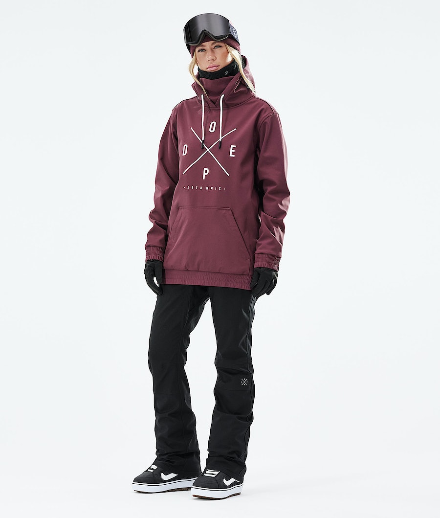 Dope Yeti 2021 Snowboardjacke Damen Bordeaux | GO5492361