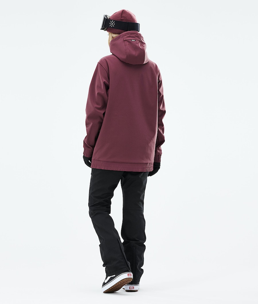 Dope Yeti 2021 Snowboardjacke Damen Bordeaux | GO5492361