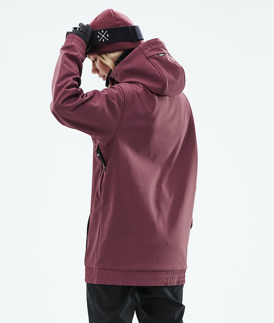 Dope Yeti 2021 Snowboardjacke Damen Bordeaux | GO5492361
