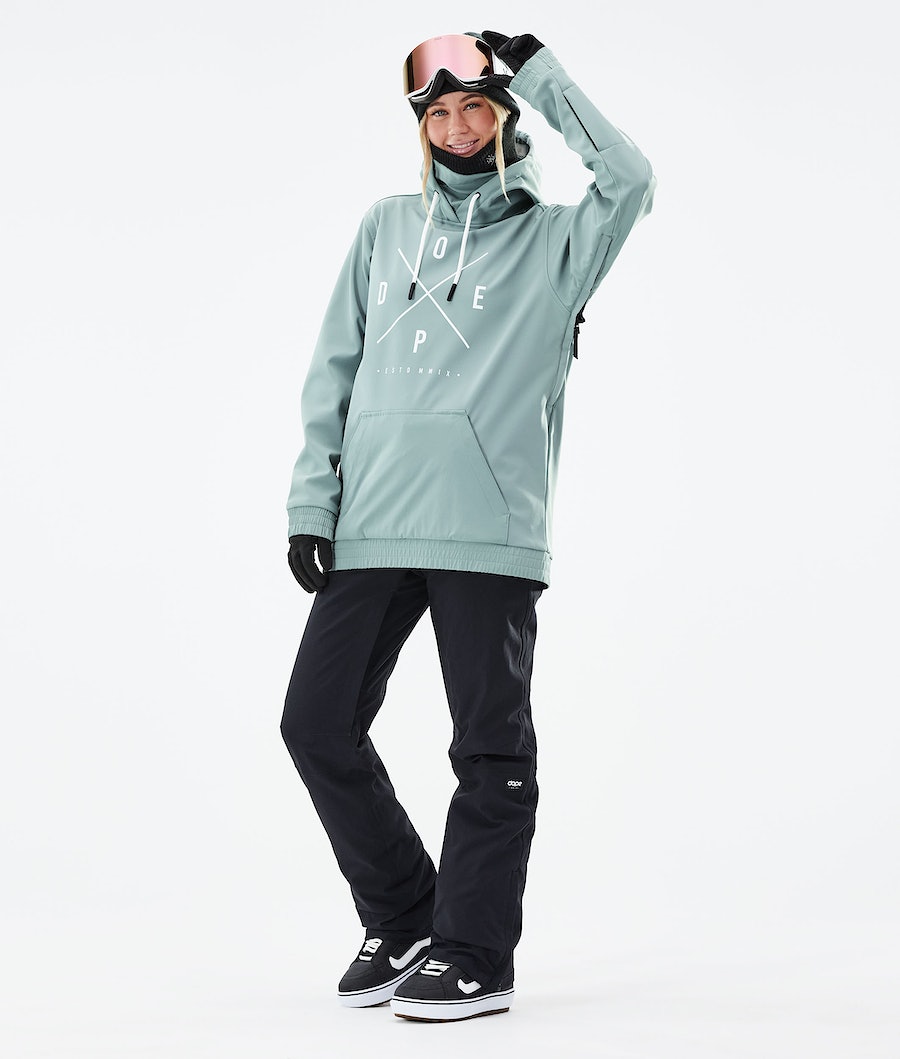 Dope Yeti 2021 Snowboardjacke Damen Grün | WV7435196