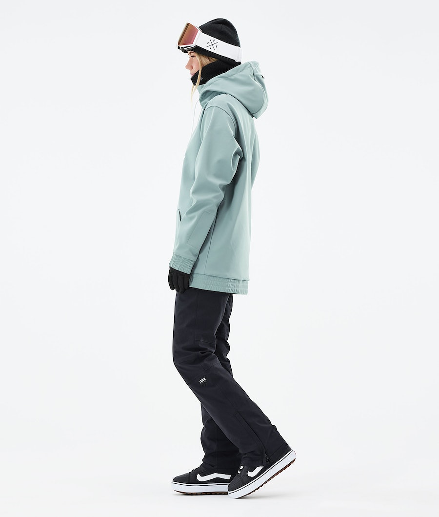 Dope Yeti 2021 Snowboardjacke Damen Grün | WV7435196