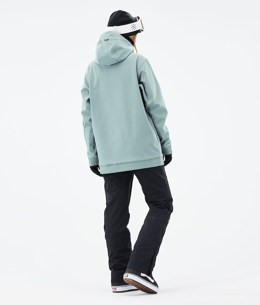 Dope Yeti 2021 Snowboardjacke Damen Grün | WV7435196