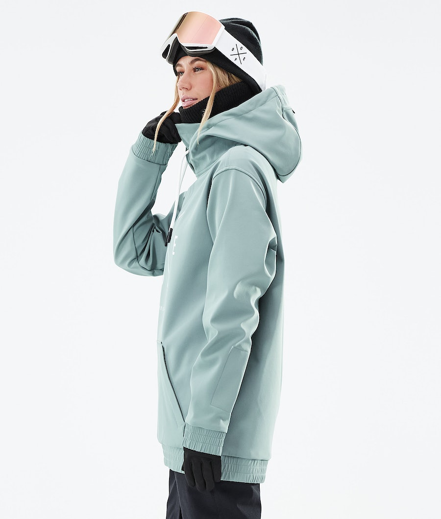 Dope Yeti 2021 Snowboardjacke Damen Grün | WV7435196