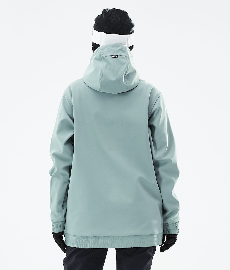 Dope Yeti 2021 Snowboardjacke Damen Grün | WV7435196