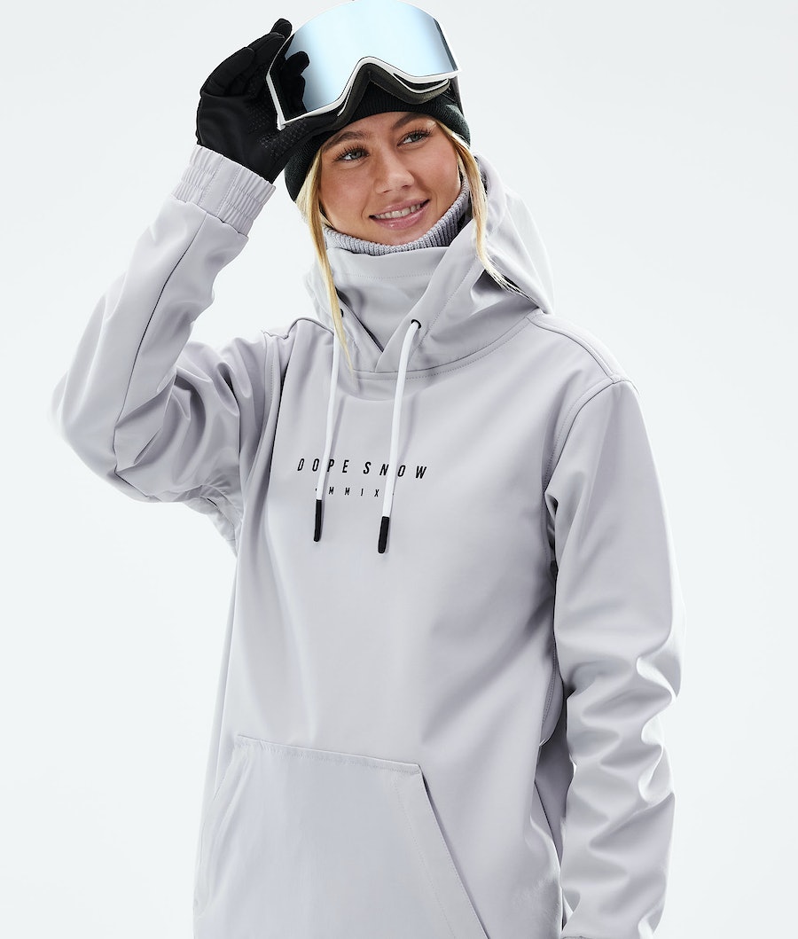 Dope Yeti 2021 Snowboardjacke Damen Hellgrau | JS9706532