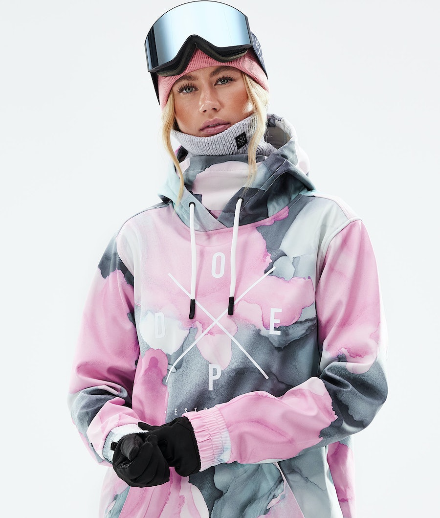 Dope Yeti 2021 Snowboardjacke Damen Mehrfarbig Rosa | DB0247136
